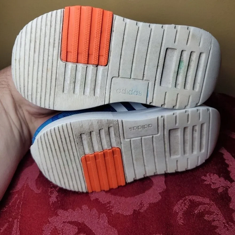 Adidas Racer TR21‎ Mickey Infant Sz 6K Blue Sneakers Running Shoes